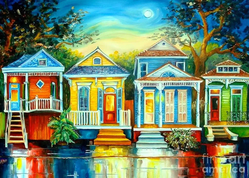 Pinturas Cuadros al Óleo: Pinturas de Paisajes, Arte en Acuarela ...