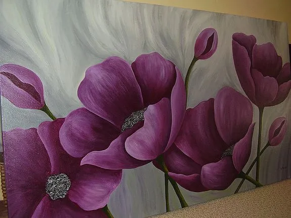 Pinturas, Flores Lilas, Página 172, Arte del siglo XX | cuadros de ...