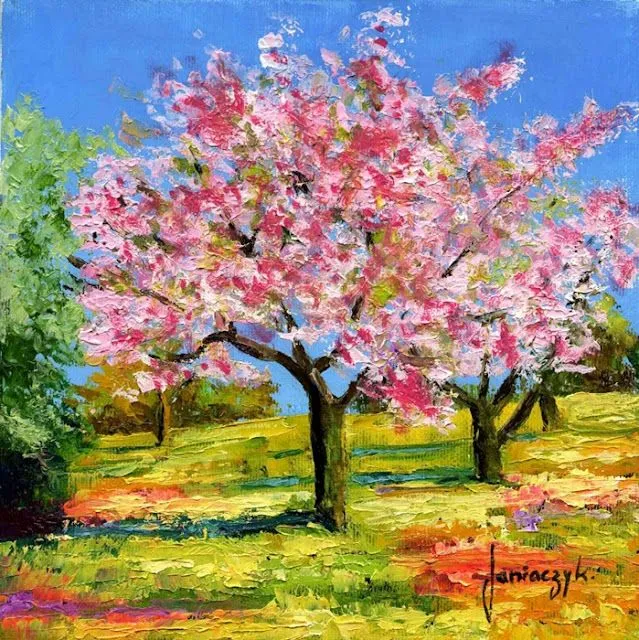 Pinturas que me gustan: paisajes con vibrantes colores Pinturas que me gustan: paisajes con vibrantes colores