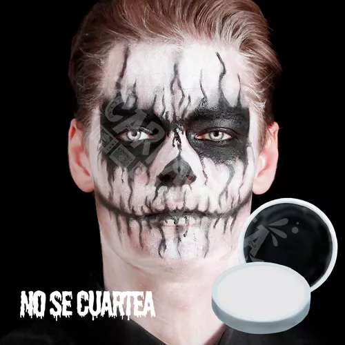 6 Pinturas Maquillaje Blanco Negro Rojo Pintacaritas Catrina 6 Pinturas Maquillaje Blanco Negro Rojo Pintacaritas Catrina