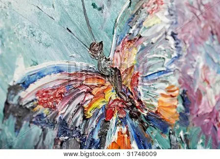 Pinturas mariposas oleo - Imagui