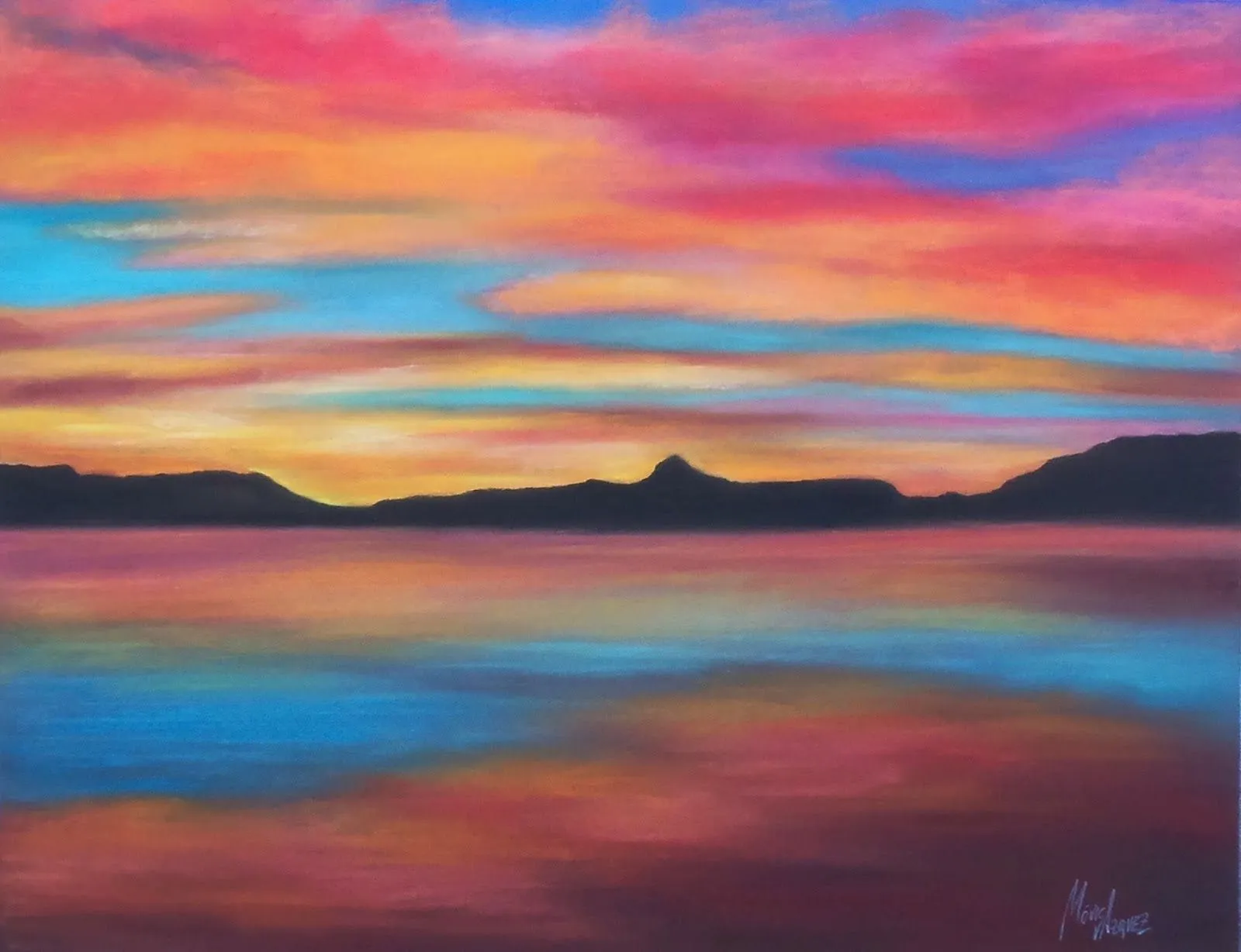 PINTURAS: MÓNICA VÁZQUEZ VERA: PASTEL