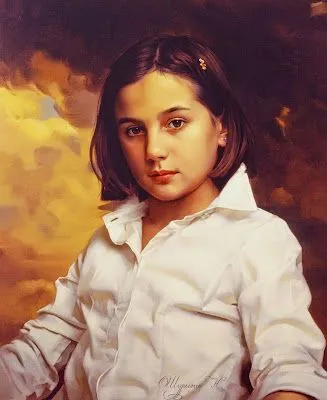 Pinturas de niñas en oleo. Pintor Nikolai Shuryguin (Kimry Rusia). Pinturas de niñas en oleo. Pintor Nikolai Shuryguin (Kimry Rusia).