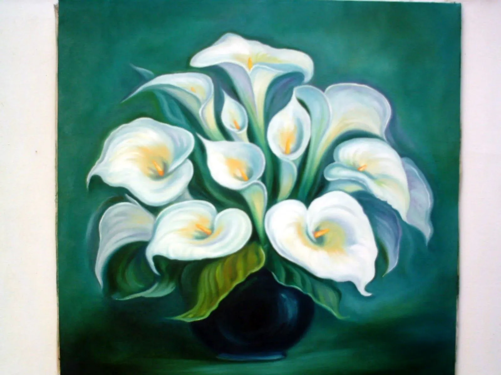 Pinturas al oleo de alcatraces - Imagui
