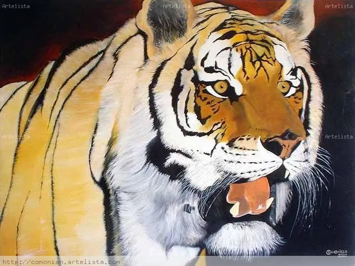 tigre de bengala antonio gomes comonian - Artelista.com