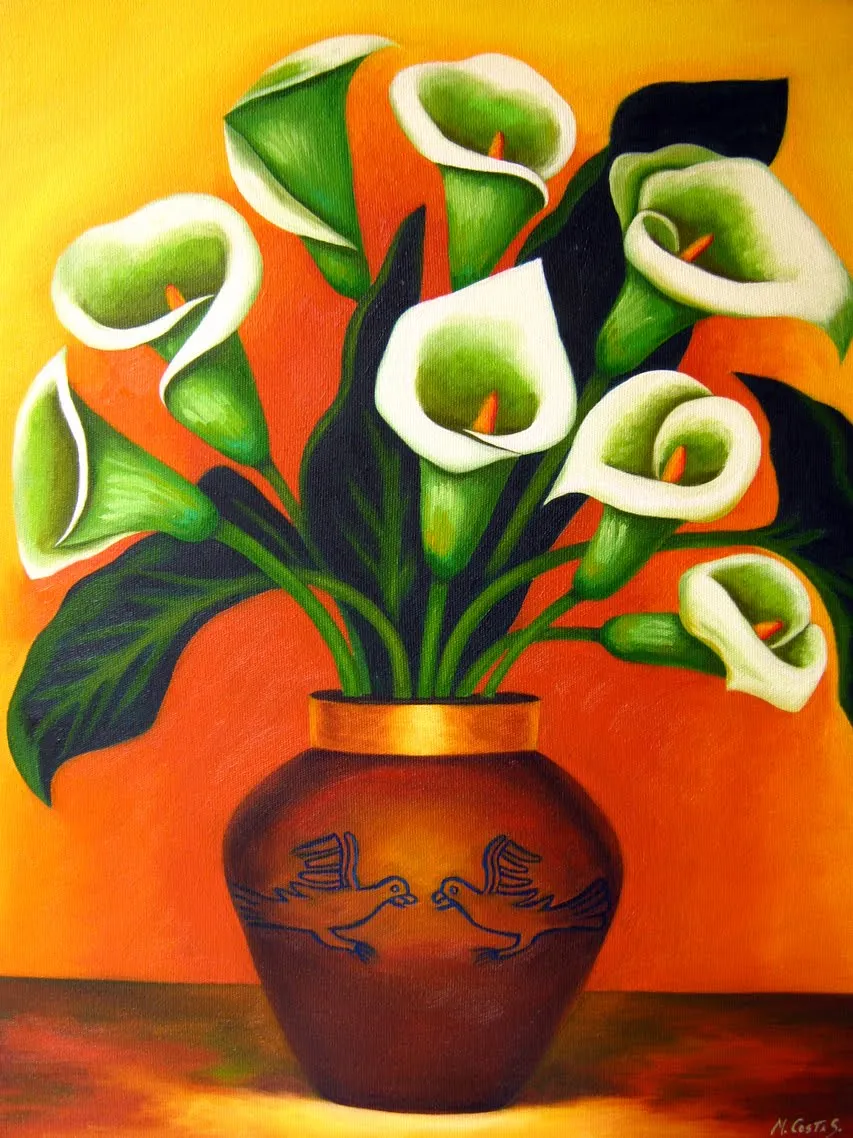 Marco Costa Artista Visual: Pinturas de Calas Marco Costa Artista Visual: Pinturas de Calas