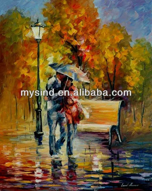 Pinturas al óleo del cuchillo parejas amor-Pintura y Caligrafía ... Pinturas al óleo del cuchillo parejas amor-Pintura y Caligrafía ...