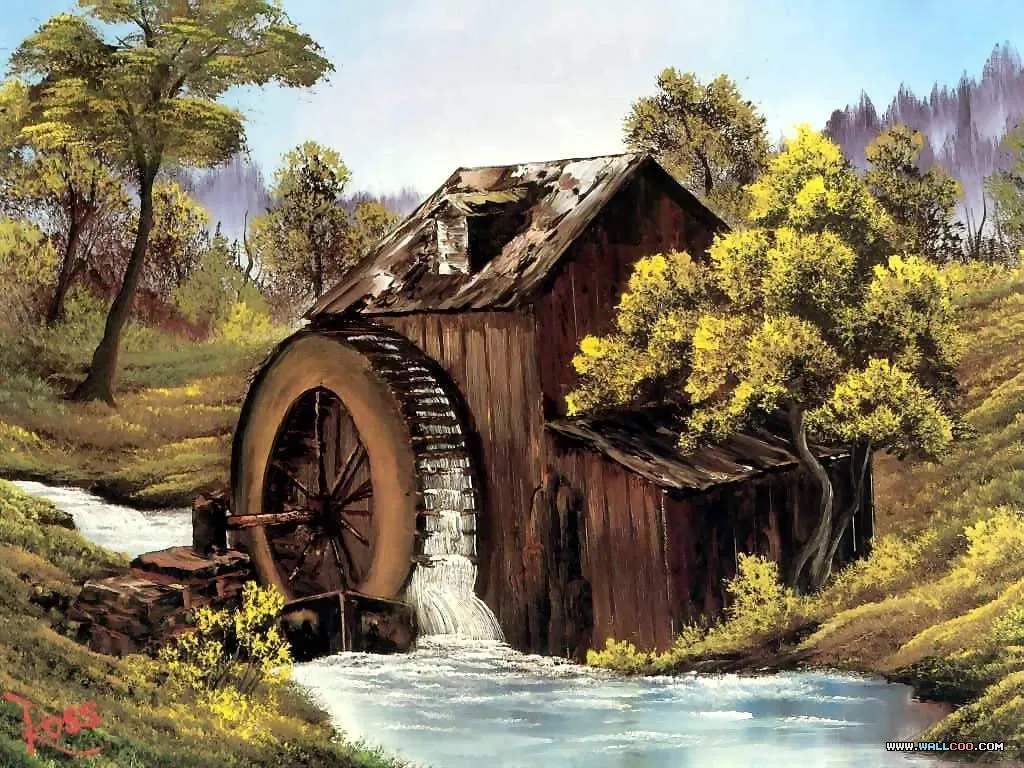 Pinturas al Oleo, Imagenes de Bob Ross - Taringa! Pinturas al Oleo, Imagenes de Bob Ross - Taringa!