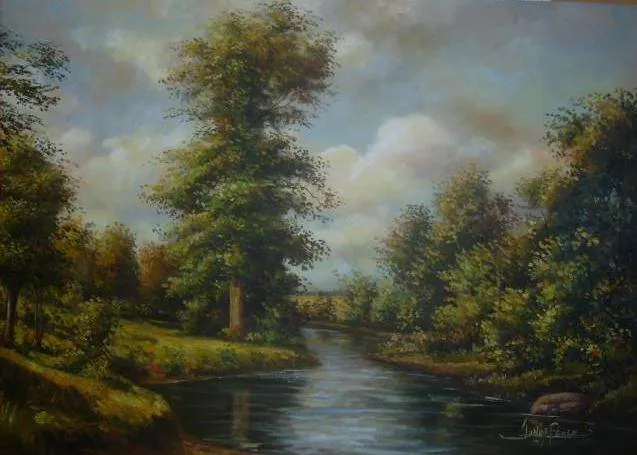 paisaje campestre yunior perez - Artelista.com paisaje campestre yunior perez - Artelista.com