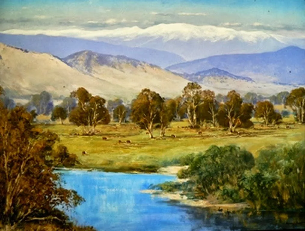 Pinturas al Óleo de Paisajes Impresionistas, Kevin Best, Australia ... Pinturas al Óleo de Paisajes Impresionistas, Kevin Best, Australia ...
