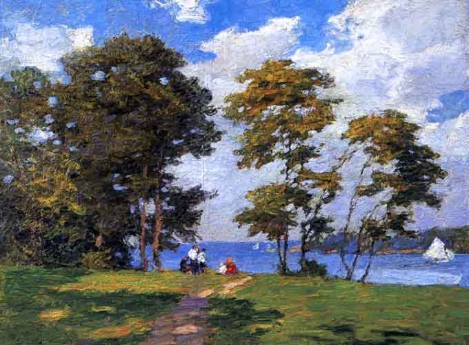 Henry Potthast, arte impresionista tradicional norteamericano. Henry Potthast, arte impresionista tradicional norteamericano.