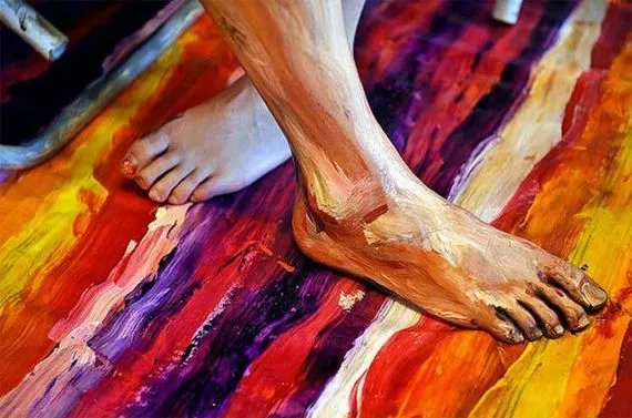 Pinturas realistas de Alexa Meade | Marcianos