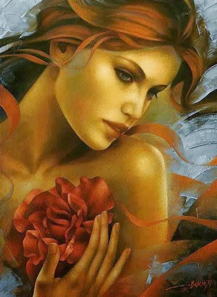 Pinturas de Rostros Femeninos, Retratos Artísticos al Óleo | El ... Pinturas de Rostros Femeninos, Retratos Artísticos al Óleo | El ...