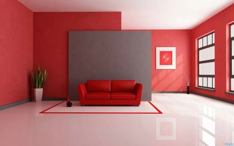 Pinturas para salón - ideas de combinaciones modernas Pinturas para salón - ideas de combinaciones modernas