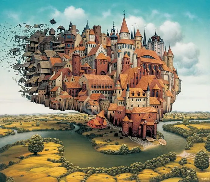 Pinturas surrealistas de Jacek Yerka - Ocio Pinturas surrealistas de Jacek Yerka - Ocio