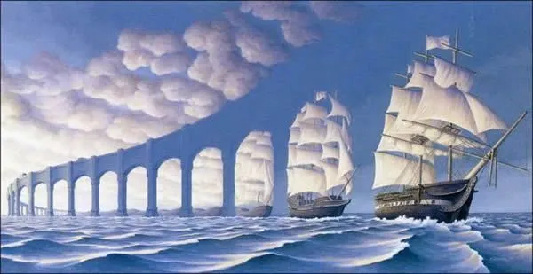 Pinturas surrealistas de Rob Gonsalves – Marcianos Pinturas surrealistas de Rob Gonsalves – Marcianos