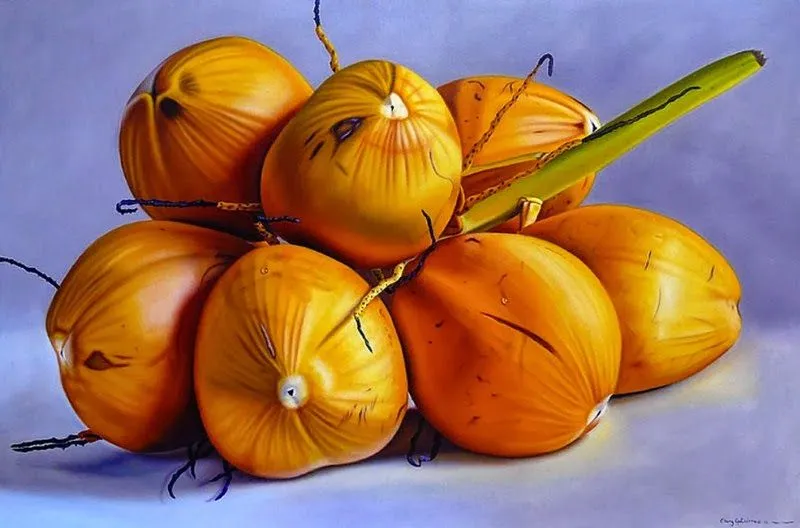 Pinturas Temáticas : Bodegon de Frutas Grandes, Ellery Gutierrez Pinturas Temáticas : Bodegon de Frutas Grandes, Ellery Gutierrez