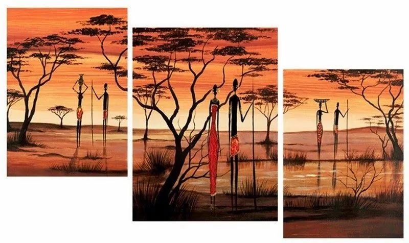 Cuadros Modernos Pinturas : Cuadros Étnicos Paisajes Galería