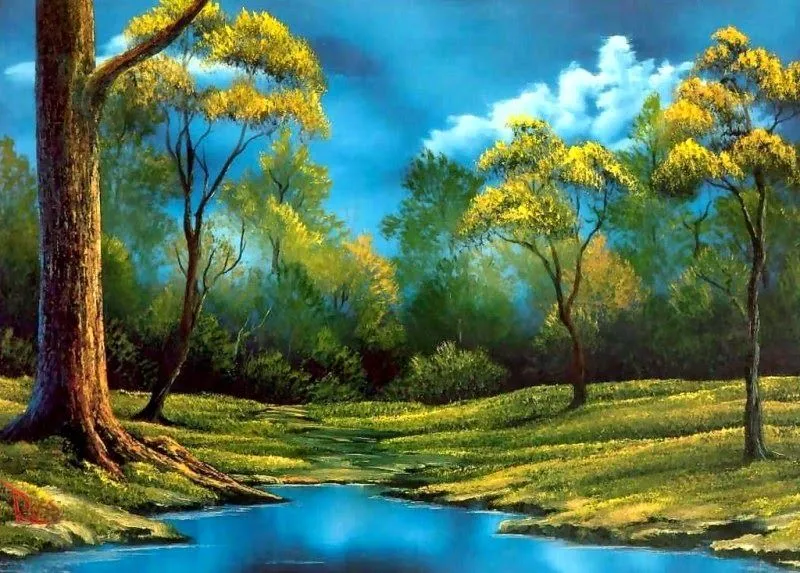 Cuadros Modernos Pinturas : Paisajes Decorativos Hermosos Pintados ... Cuadros Modernos Pinturas : Paisajes Decorativos Hermosos Pintados ...