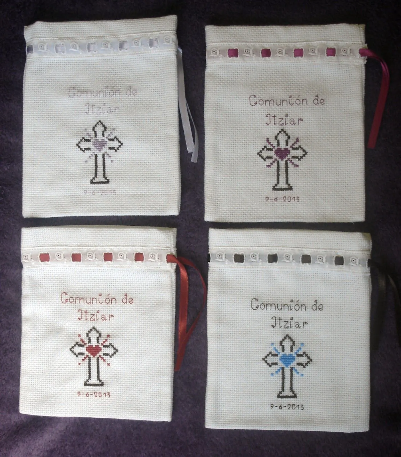 Pinzas, Diademas y Bordados: bolsa de recuerdo de la 1ª comunión ... Pinzas, Diademas y Bordados: bolsa de recuerdo de la 1ª comunión ...