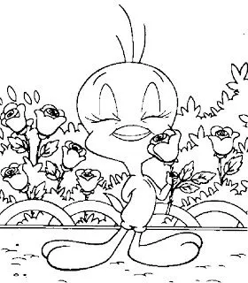etiquetas dibujos de piolin dibujos en blanco y negro dibujos para ...
