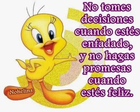 Piolin con mensajes divertidos para descargar | Imágenes con ... Piolin con mensajes divertidos para descargar | Imágenes con ...