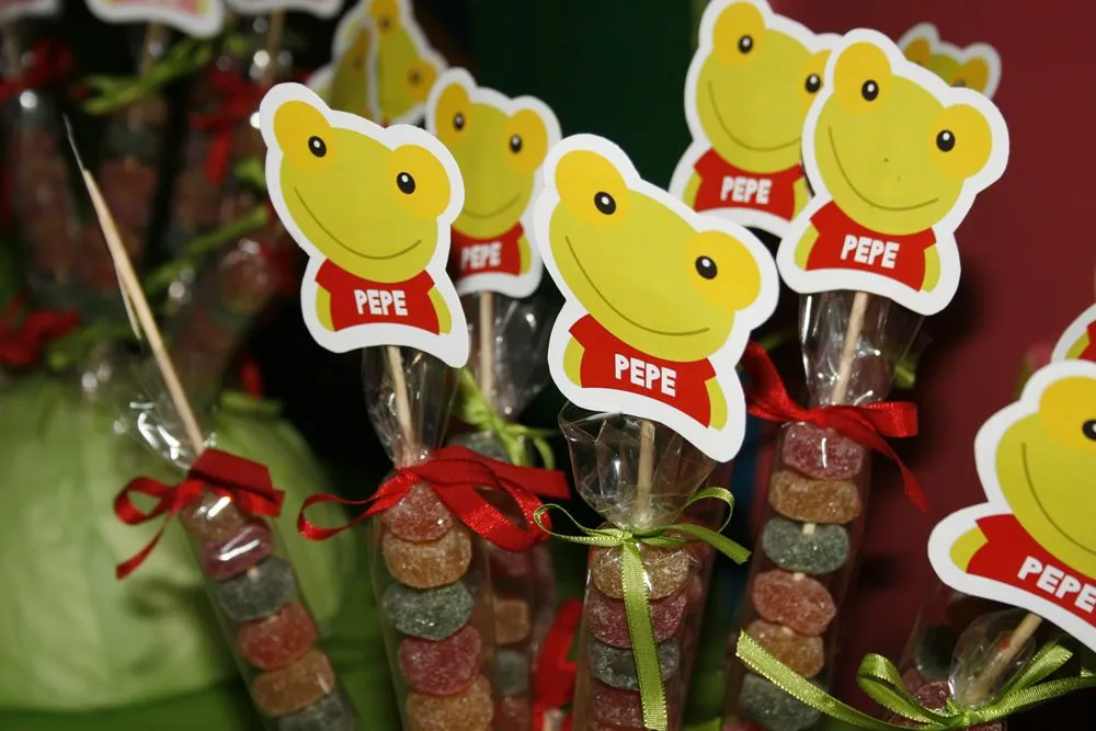 Pipirú: Mesa Temática Sapo Pepe