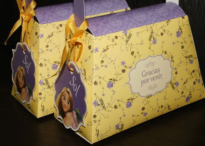 Pipirú: Rapunzel - Pack Golosineros - Cumple Sol