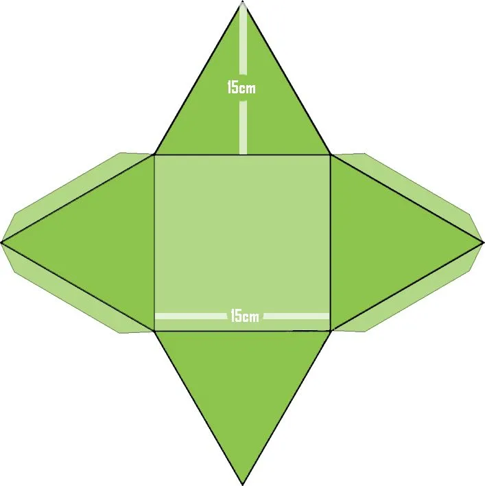 Como hacer una piramide en cartulina - Imagui Como hacer una piramide en cartulina - Imagui
