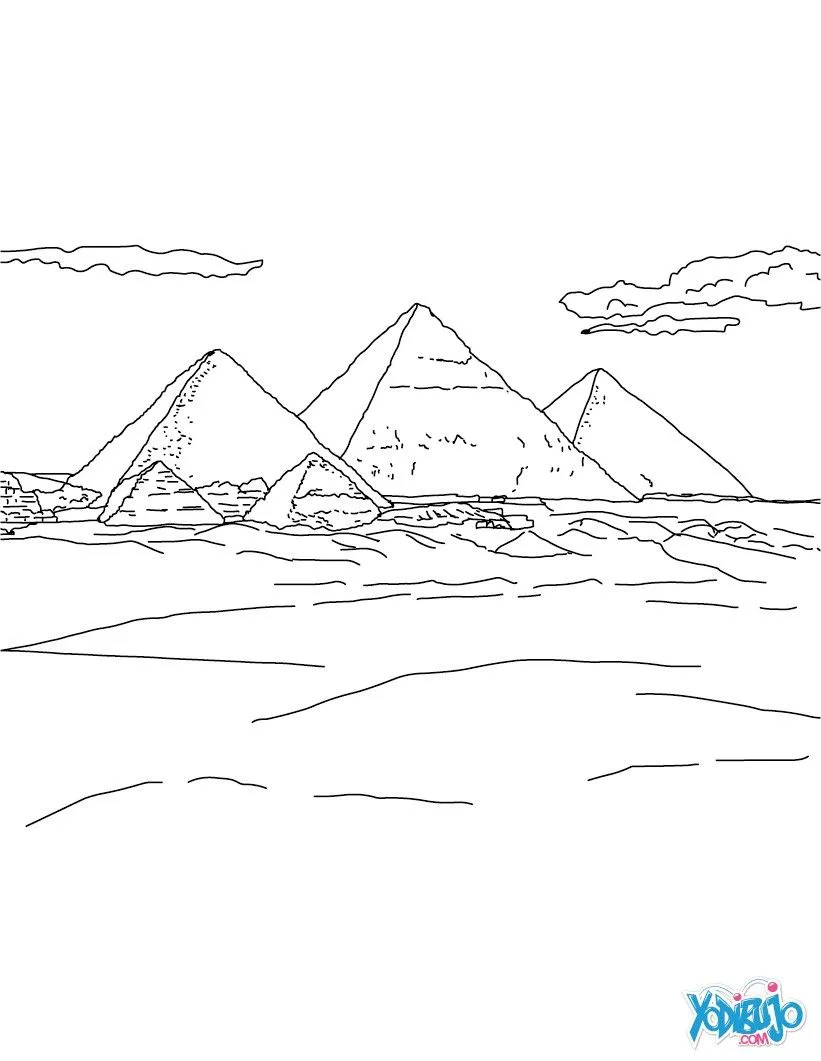 PIRAMIDES DE EGIPTO para colorear, PIRÁMIDES DE GIZA Egipto para ... PIRAMIDES DE EGIPTO para colorear, PIRÁMIDES DE GIZA Egipto para ...