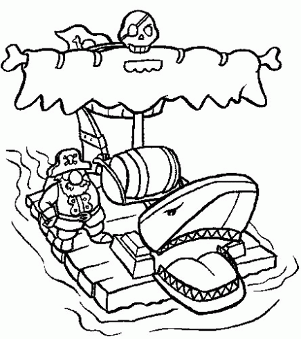 Dibujos para imprimir y colorear: Pirata para colorear Dibujos para imprimir y colorear: Pirata para colorear