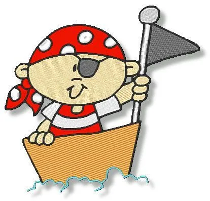 Dibujo de pirata infantil - Imagui