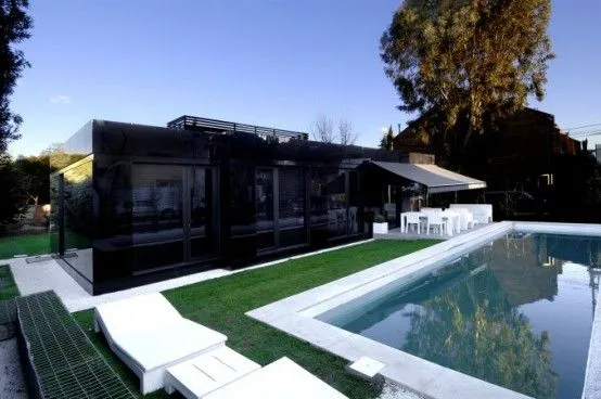 PISCINA DE CASA MODULAR MINIMALISTA : PISCINAS Y ALBERCAS: FOTOS ... PISCINA DE CASA MODULAR MINIMALISTA : PISCINAS Y ALBERCAS: FOTOS ...