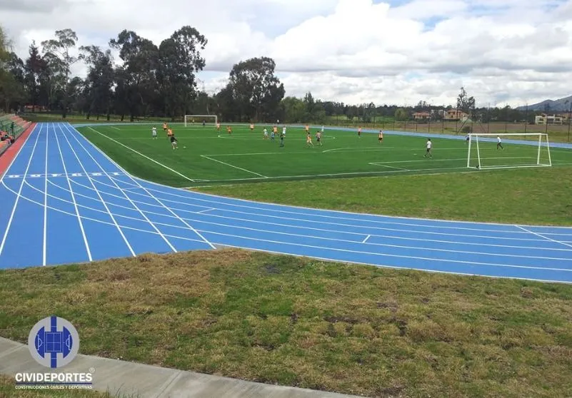 Pista de atletismo medidas oficiales - Civideportes