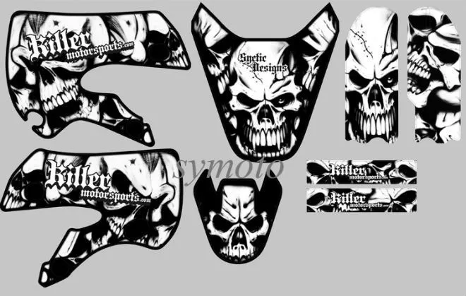 Pit Bike Accessories,Graphics For Klx110 Style Bikes - Buy ... Pit Bike Accessories,Graphics For Klx110 Style Bikes - Buy ...