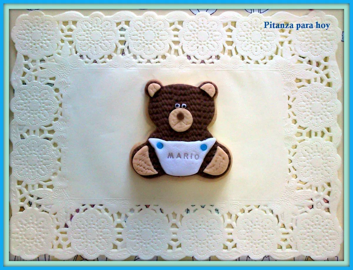 Pitanza para hoy: Galletas Baby Shower de niño Pitanza para hoy: Galletas Baby Shower de niño