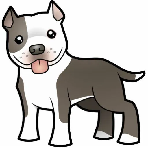 Pitbull perros para dibujar - Imagui