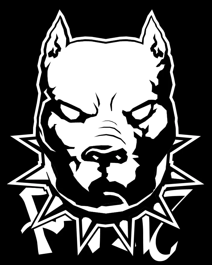 Pitbull logo perro - Imagui