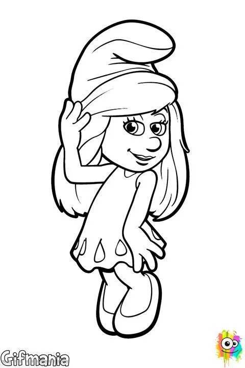 Pitufina | Dibujos para colorear | Pinterest | Coloring, Coloring ... Pitufina | Dibujos para colorear | Pinterest | Coloring, Coloring ...