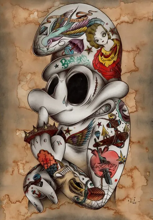 PITUFO TATTOO | Things for My Wall | Pinterest | Kustom, Tattoo ... PITUFO TATTOO | Things for My Wall | Pinterest | Kustom, Tattoo ...