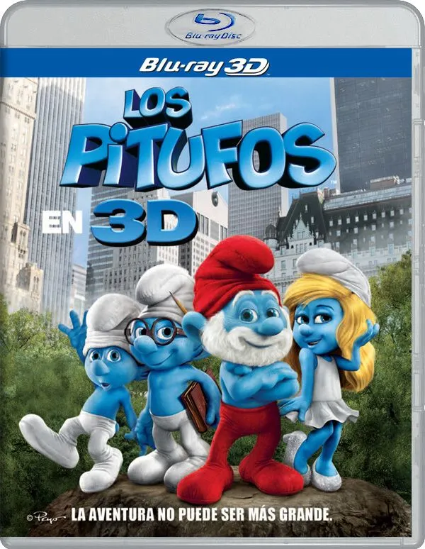 Los Pitufos 3d Bluray