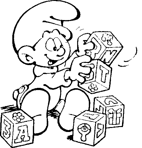 Los Pitufos-Dibujos para imprimir y colorear Los Pitufos-Dibujos para imprimir y colorear