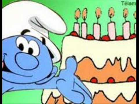 Los Pitufos Feliz Cumpleaños by tonizio2 - YouTube