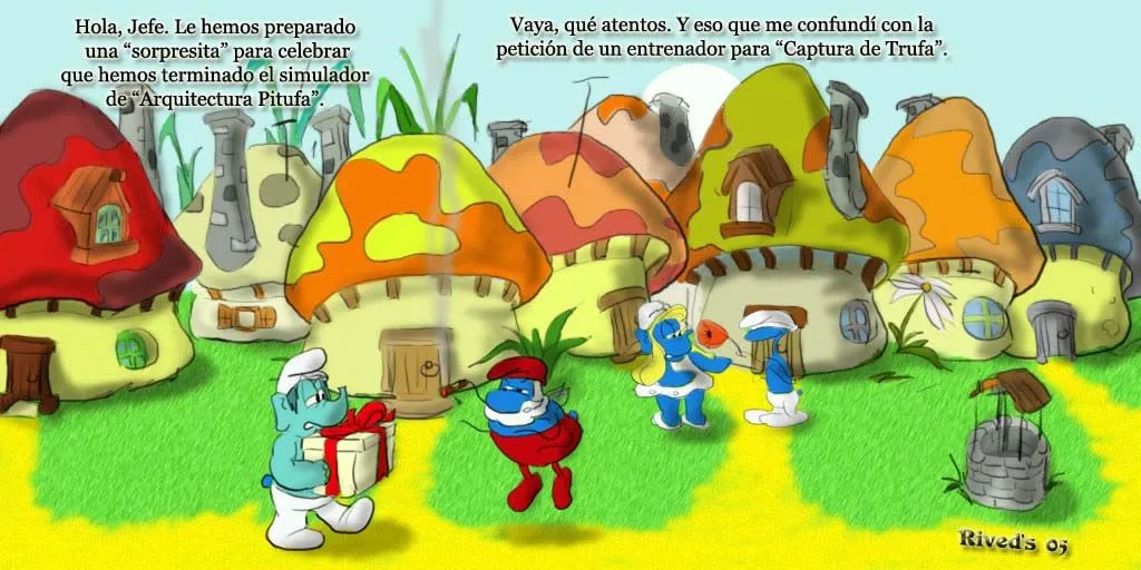 de todos los pitufos con identidad diferenciada aliphant ha optado por ...