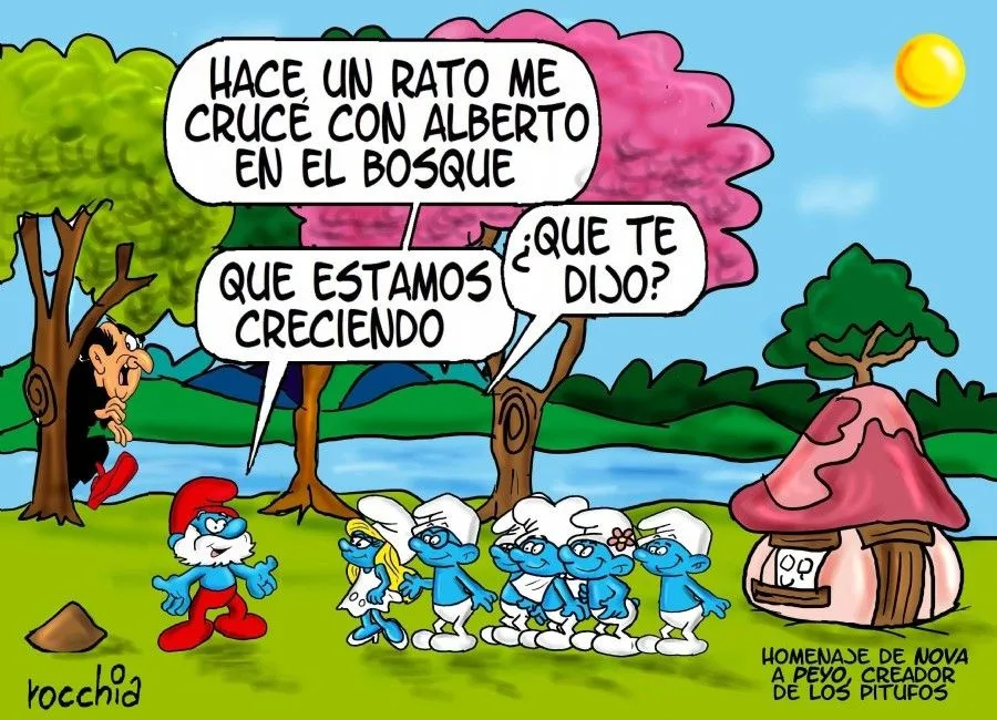 Los Pitufos: esos locos bajitos de color azul Los Pitufos: esos locos bajitos de color azul