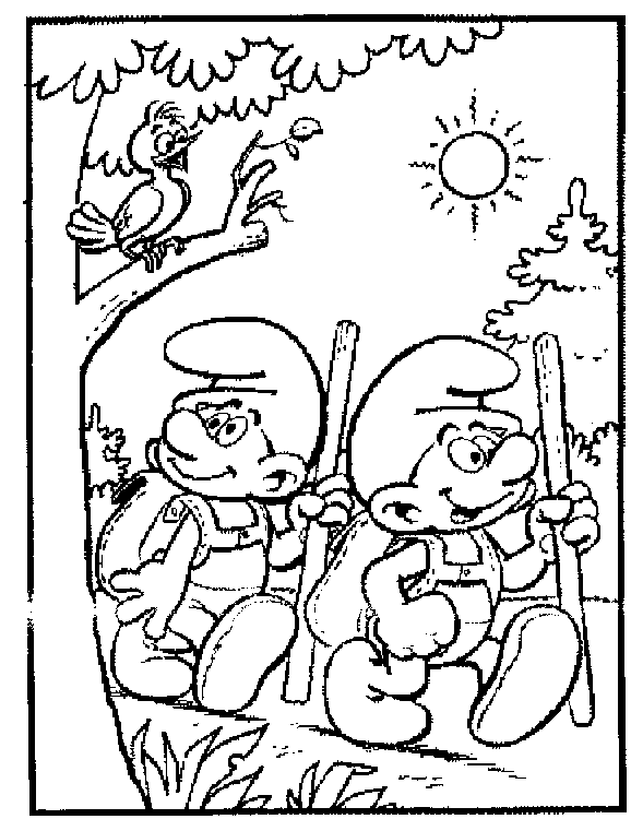 Dibujo de un dia soleado para colorear - Imagui