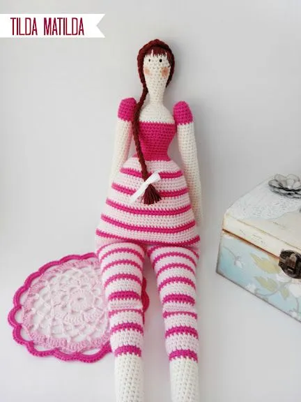 Pitusas & Petetes: Tilda Matilda Amigurumi {FREE PATTERN}