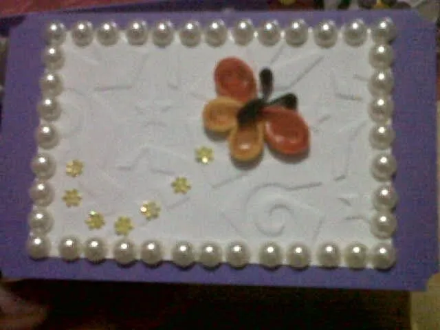 Piwi´sCreAciones: Tarjetas de Filigrana