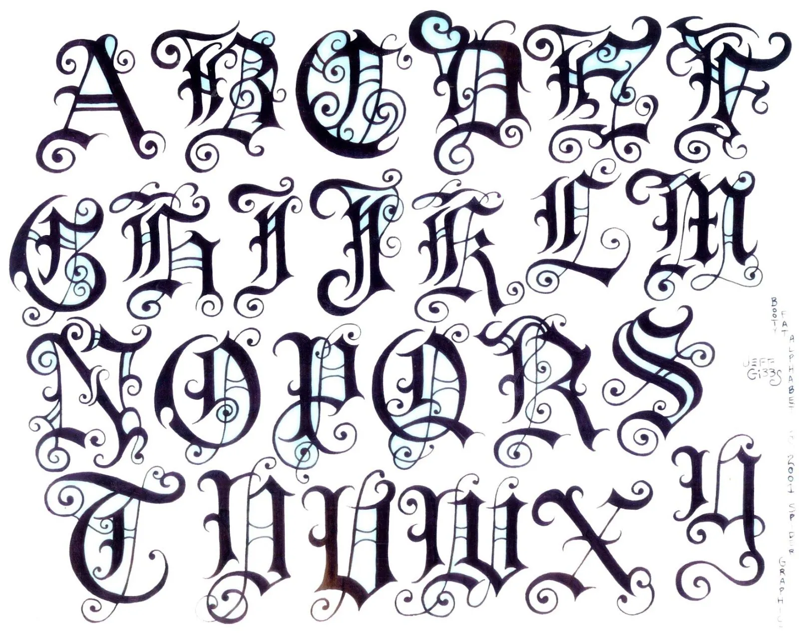 Pix For > Abecedario Gotico Para Tatuajes Pix For > Abecedario Gotico Para Tatuajes