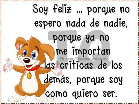Todo En Frases: Frases Con Imagenes Soy Feliz